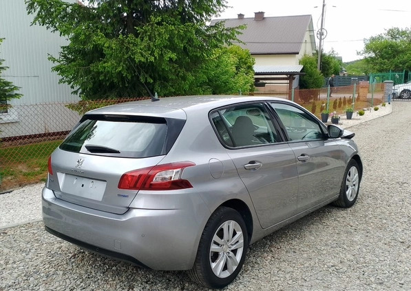 Peugeot 308 cena 21900 przebieg: 147000, rok produkcji 2016 z Sanok małe 137